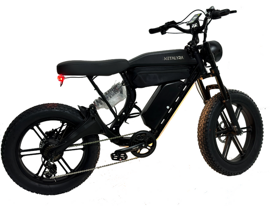 METALYRA M1 Fat Bike Tout terrain BLACK