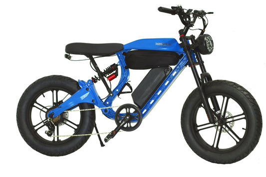 METALYRA M1 Fat Bike Tout terrain BLUE