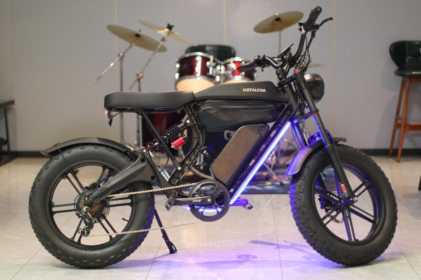 METALYRA M1 Fat Bike Tout terrain BLACK