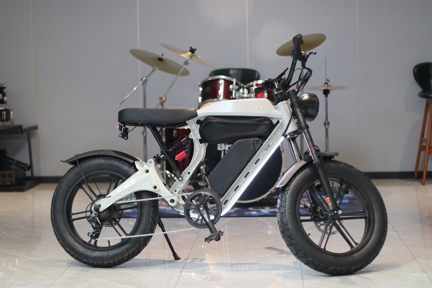 METALYRA M1 Fat Bike Tout terrain WHITE