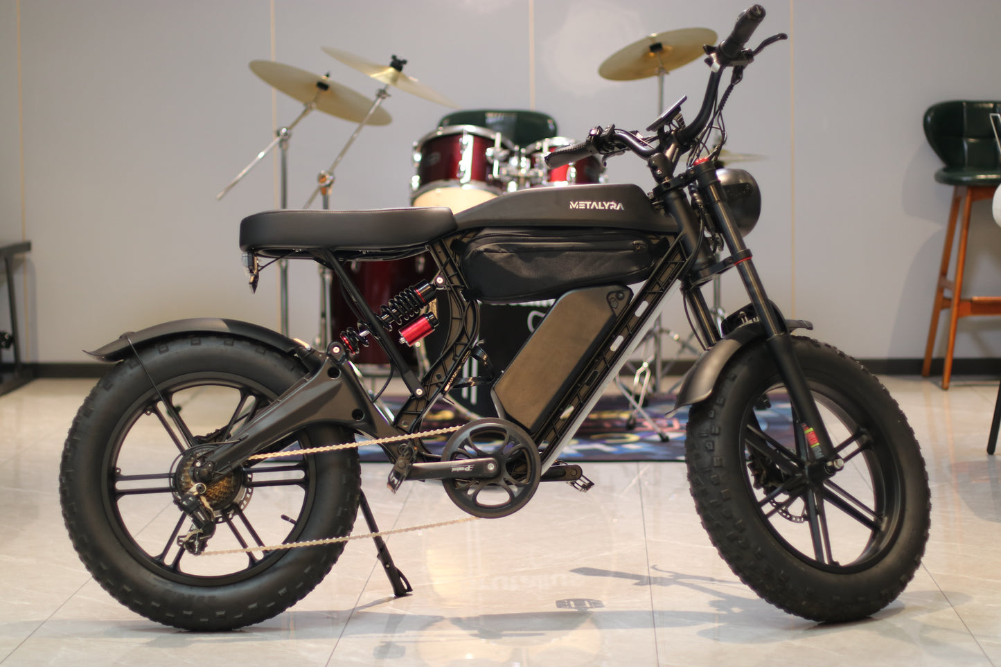 METALYRA M1 Fat Bike Tout terrain BLACK