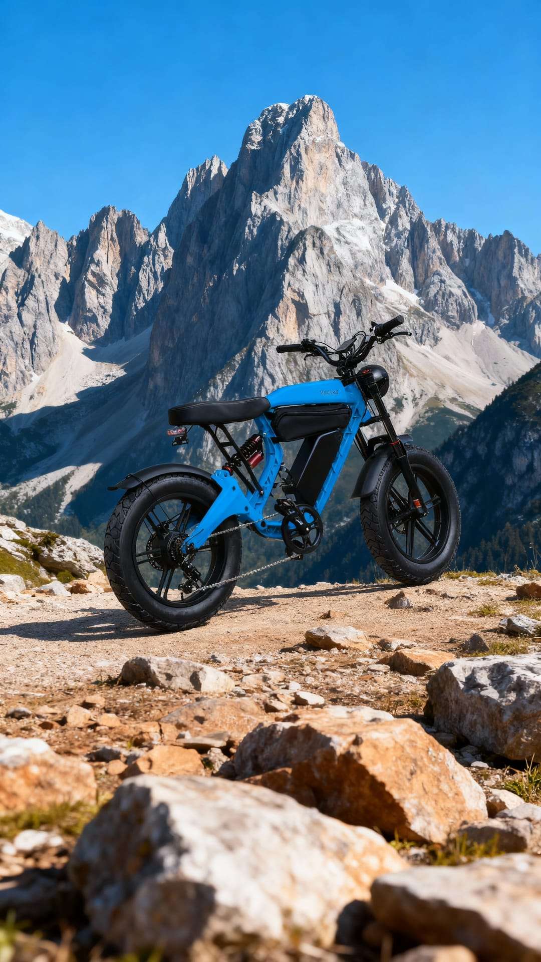 METALYRA M1 Fat Bike Tout terrain BLUE