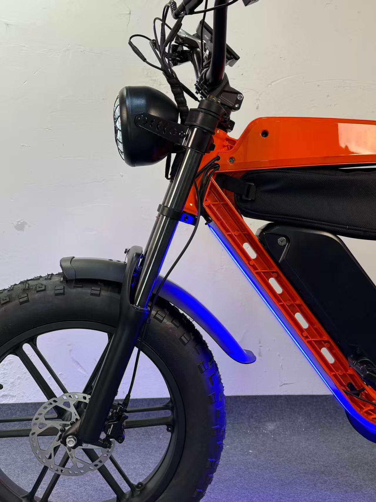 METALYRA M1 Fat Bike Tout terrain ORANGE