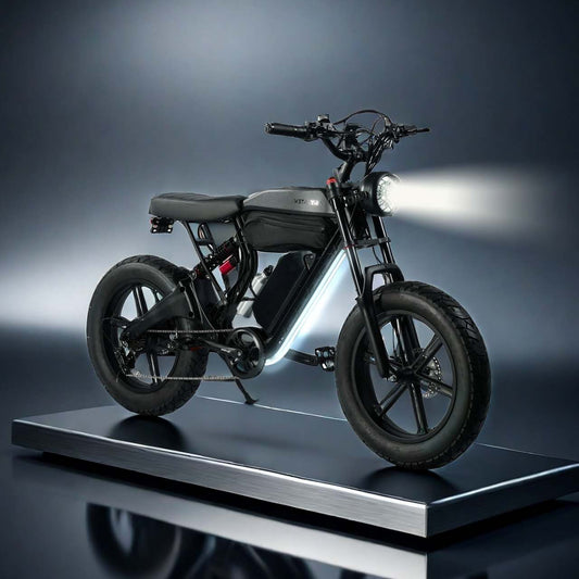 METALYRA M1 Noir - vélo électrique fat bike tout-terrain, vue principale